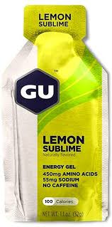 GU NUTRITION, GEL, LEMON SUBLIME