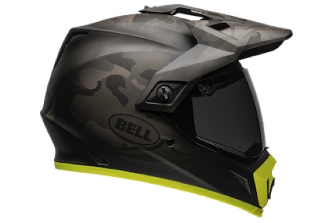 BELL PS HELMET, MX-9 ADVENTURE MIPS STEALTH, BLK/HIVZ, XL [21]