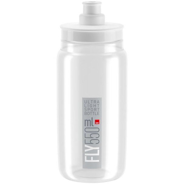 BOTTLE FLY CLEAR 20 550ML LOGO GREY