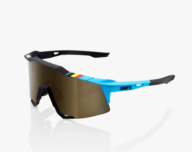 SPEEDCRAFT - BWR Black - Soft Gold Mirror Lens