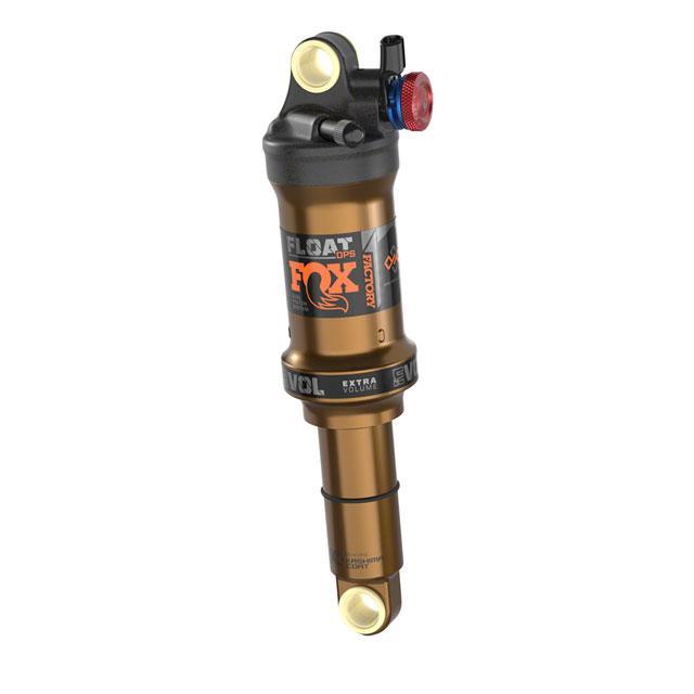 REAR SHOCK 2022, FLOAT DPS, F-S, K, Remote Up, Evol SV, PTL, FOX, AM, 6.5, 1.5, DCM, DRM, CMF, Orange Logo