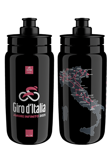 BOTTLE FLY 550ML GIRO D'ITALIA BLACK MAP 2021