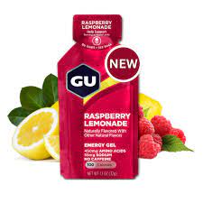 GU NUTRITION, GEL, RASPBERRY LEMONADE