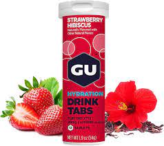 GU NUTRITION, HYDRATION DRINK TABS, STRAW HIBISCUS