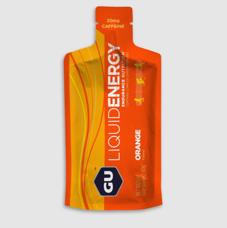 GU NUTRITION, LIQUID GEL, ORANGE