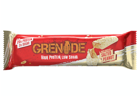 GREN NUTRITION, PROTEIN BAR, WHITE CHOC SALTED PEANUT, 60gm