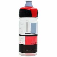 "BOTTLE CRYSTAL OMBRA CLEAR 550 ML, RED GRAPHICS 17"