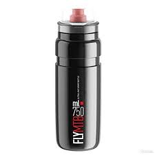 BOTTLE FLY MTB 750 ML BLACK LOGO RED