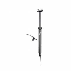 "LYNX DROPPER SEATPOST SP-1530 AL6066, ANOD. BLACK 31.6MM*TRAVEL150MM W/C.T LASER LOGO "