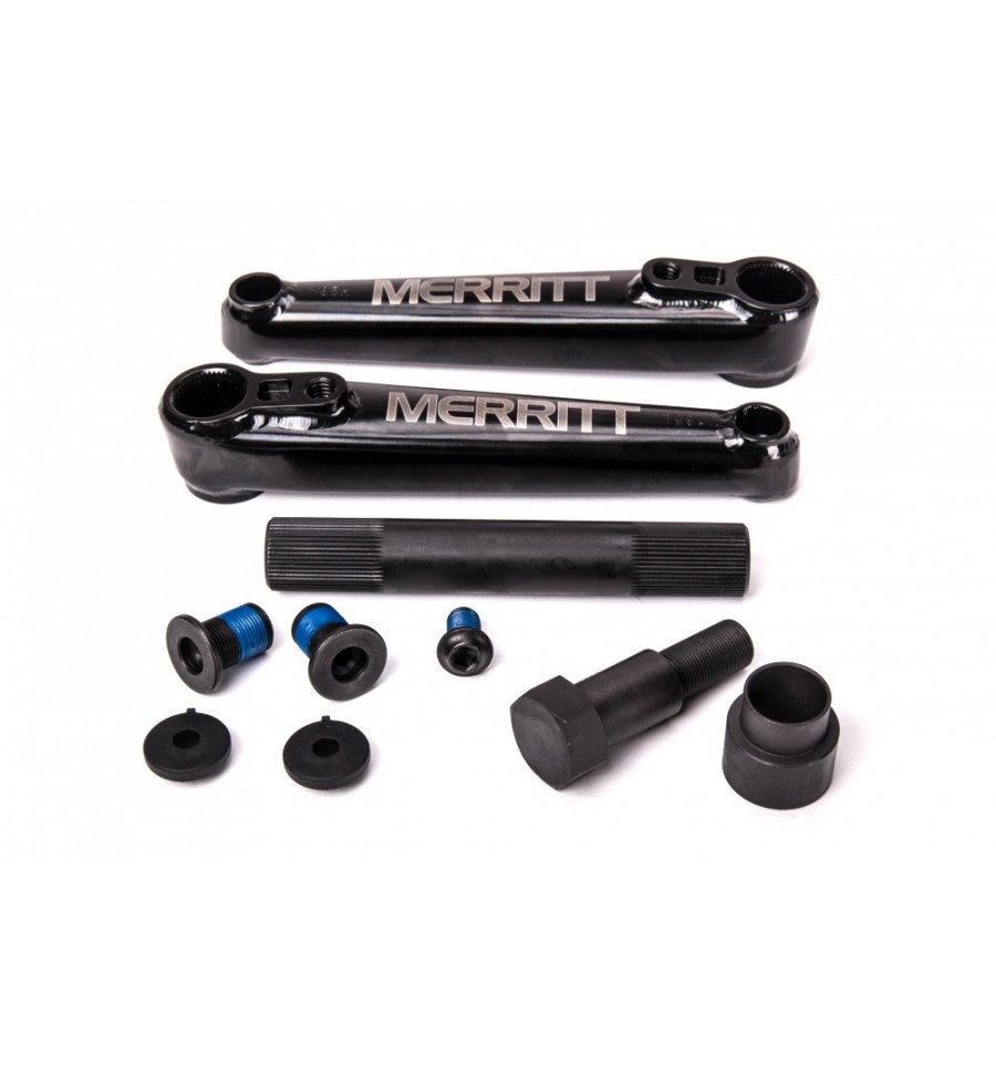 175mm BATTLE CRANKS BLACK