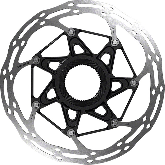 ROTOR CENTERLINE 2P 160MM BLACK