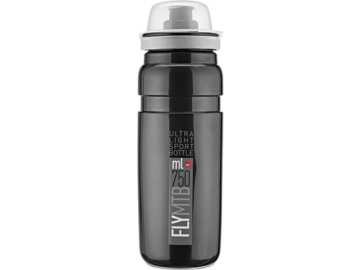 [160752] BOTTLE FLY BLACK 750 ML LOGO GREY