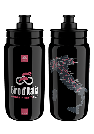 [1604611] BOTTLE FLY 550ML GIRO D'ITALIA BLACK MAP 2021