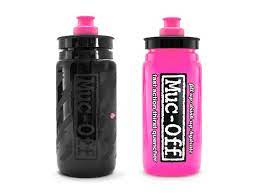 [422] Muc-Off Black Custom Fly Water Bottle 550ml (60)