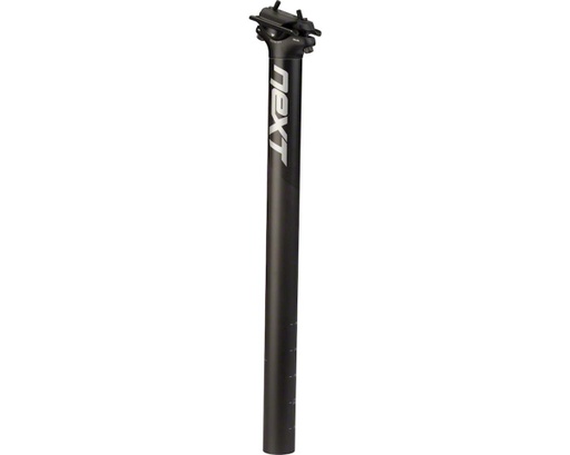 [SP14NX27.2X400BLK]  SEATPOST,NEXT,27.2X400,BLACK,W/SIL DCL